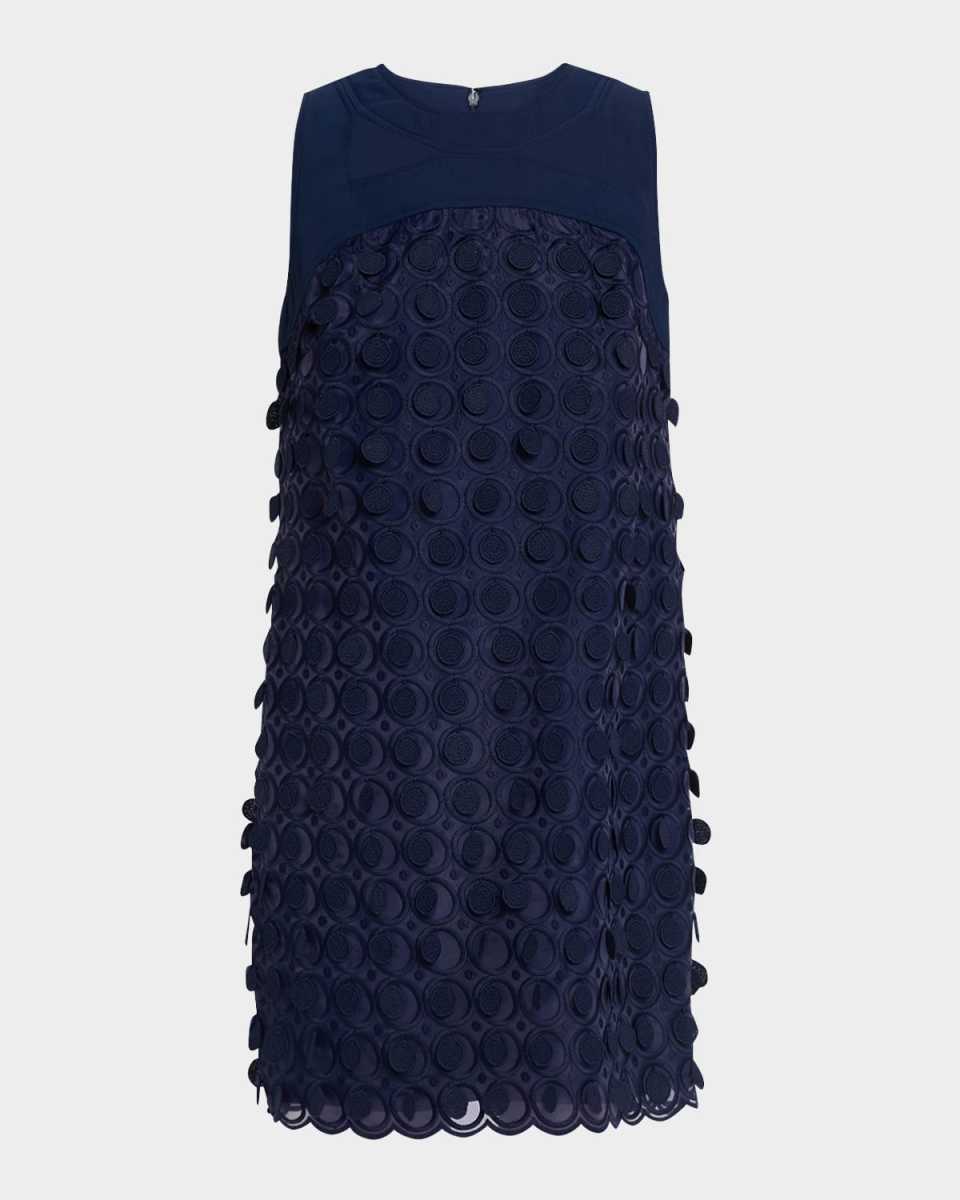 Bev 2 Cutout Woven Paillette Mini Dress